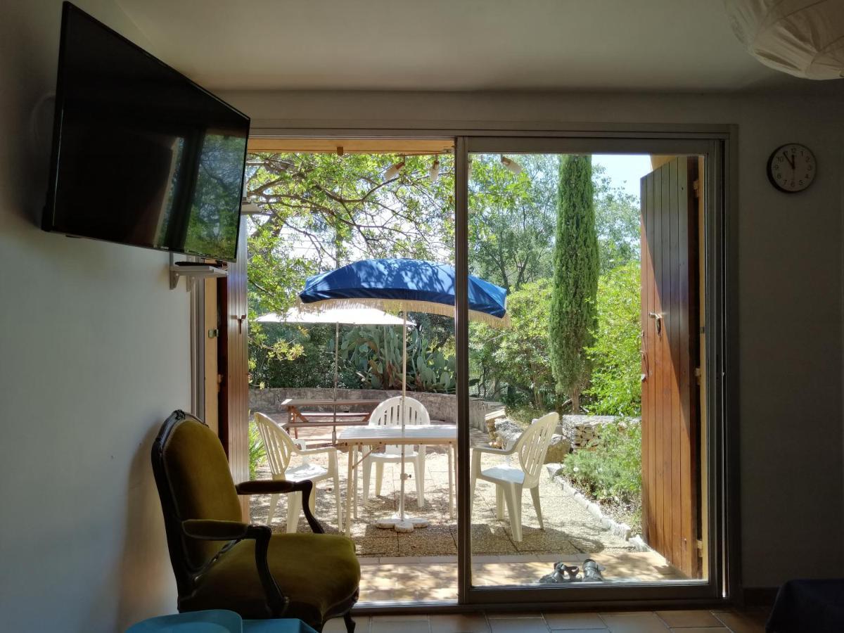 T2 36 M2, Rdc De Villa, Clim, Gd Jardin Clos, Animx Ok, Quartier Mt Faron Tres Calme, Wifi, Parking Tolón Exterior foto