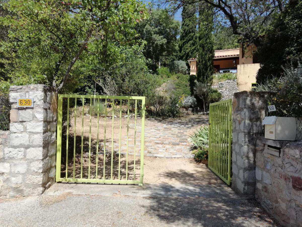 T2 36 M2, Rdc De Villa, Clim, Gd Jardin Clos, Animx Ok, Quartier Mt Faron Tres Calme, Wifi, Parking Tolón Exterior foto