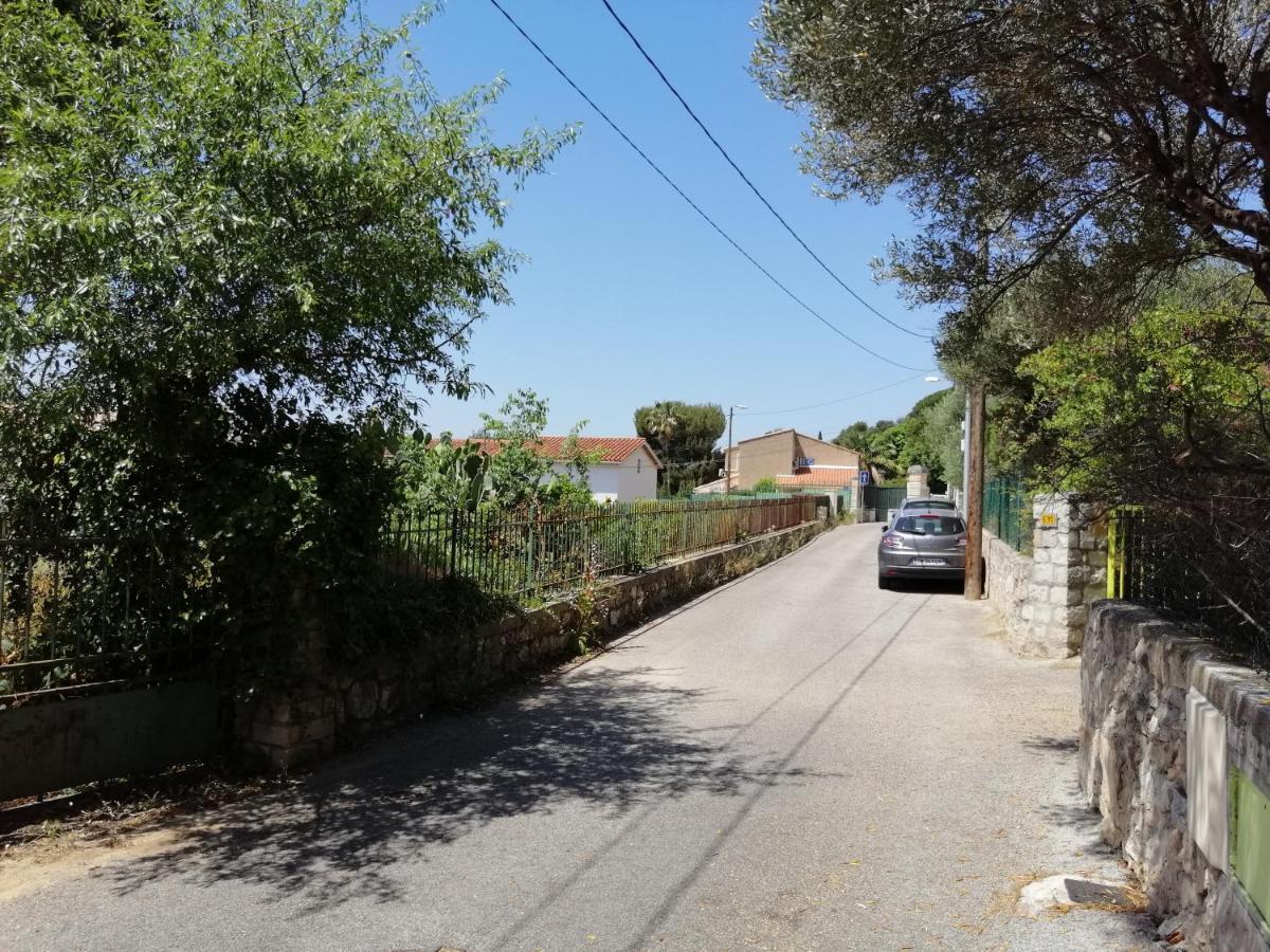 T2 36 M2, Rdc De Villa, Clim, Gd Jardin Clos, Animx Ok, Quartier Mt Faron Tres Calme, Wifi, Parking Tolón Exterior foto